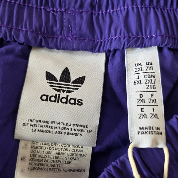 Adidas Originals Men's Sprinter Shorts - Energy Ink Purple  2XL - IM9415 New - Picture 4 of 8
